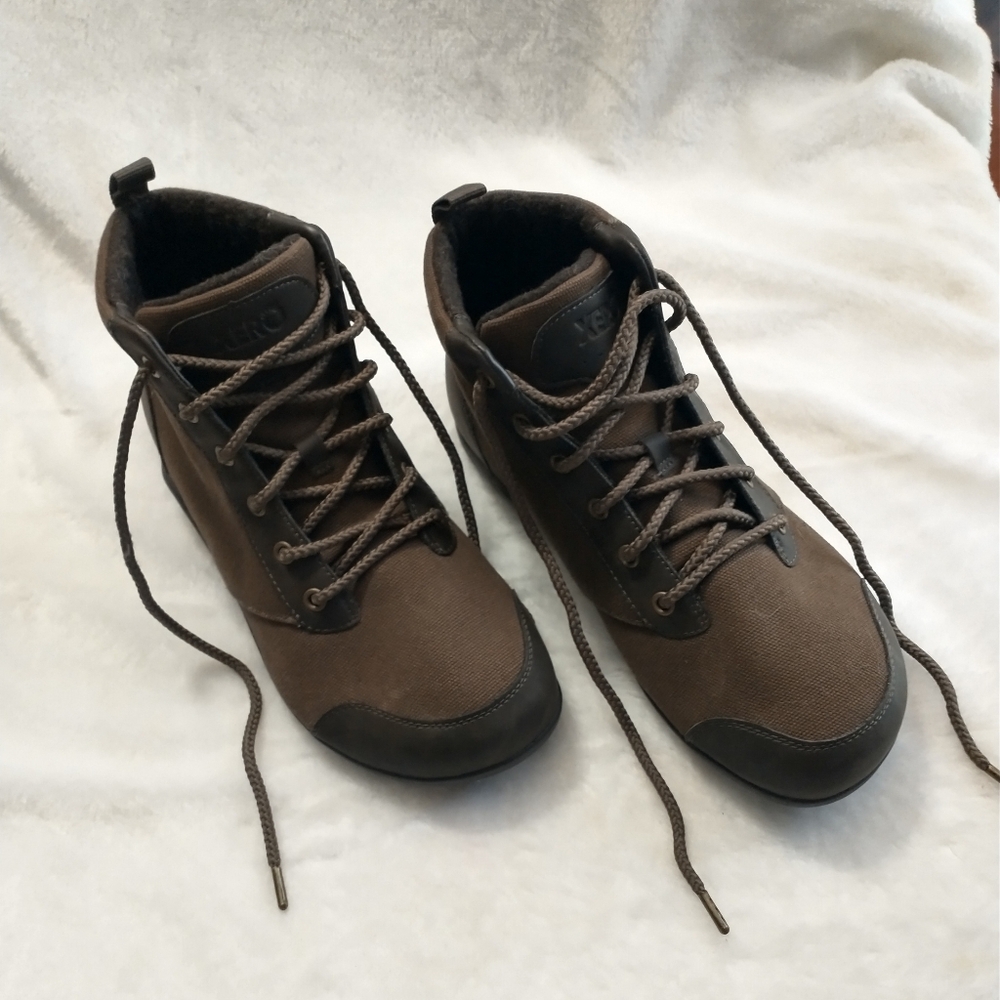 Xero Denver Boots Size 8 1/2 US Mens Brown Canvas